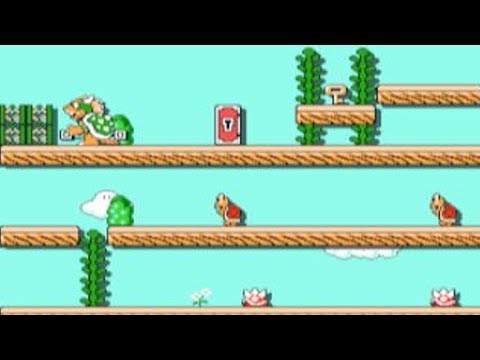 Super Mario Maker ⚡️ Nintendo Nostalgia DK to SMB3 ⚡️ by lokianu