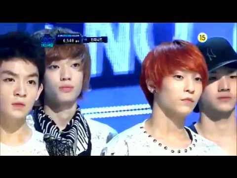 110825 - Result (Block.B VS Teen Top) - M Countdown.