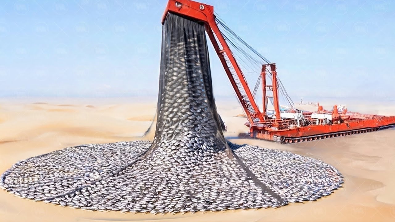 China Took Millions of Fish Into the Desert and Left Them for a Year, The Result Was Incredible