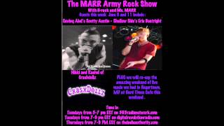 Crash Dollz on The MARR Army Rock Show - 6-9-15
