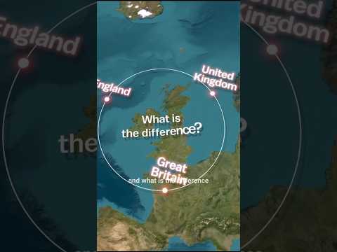 What's the difference between the Great Britain, United Kingdom and England🇬🇧🏴󠁧󠁢󠁥󠁮󠁧󠁿?#usa #usashorts