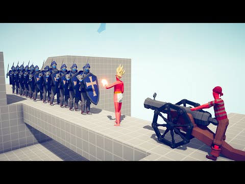 SUPER BOXER & CANNON vs 10x EVERY UNIT - Totally Accurate Battle Simulator TABS