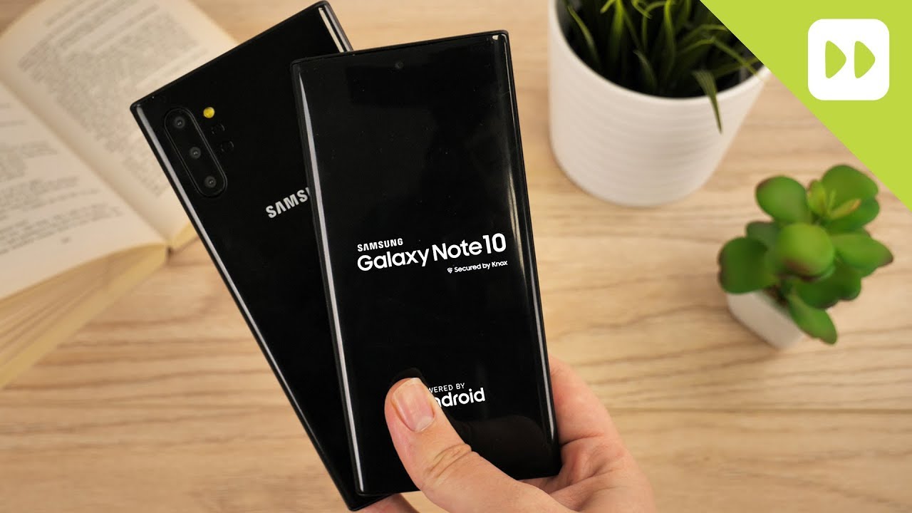 Samsung Galaxy Note 10 / 10 Plus First Look Hands On Comparison