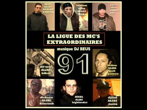 la ligue des mc's extraordinaires 8 RAPPEURS  musique  DJBEUS