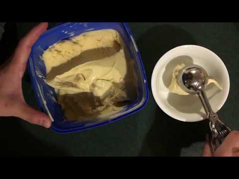 Malted milk ice cream