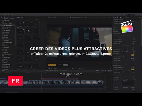 Dynamisez vos contenus dans FCPX avec les plugins de MotionVFX !