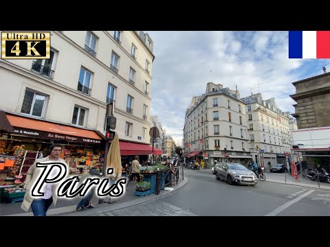 🇫🇷Paris Summer Walk - 9th arrondissement of Paris  -【4K 60fps】