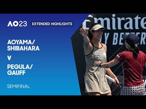 Aoyama/Shibahara v Pegula/Gauff Extended Highlights | Australian Open 2023 Semifinal