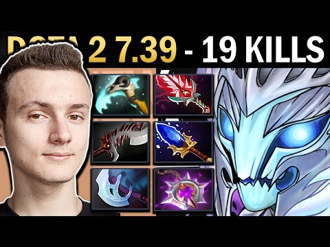 Spectre Gameplay Miracle with 19 Kills and Vyse - Road to Dota 7.40