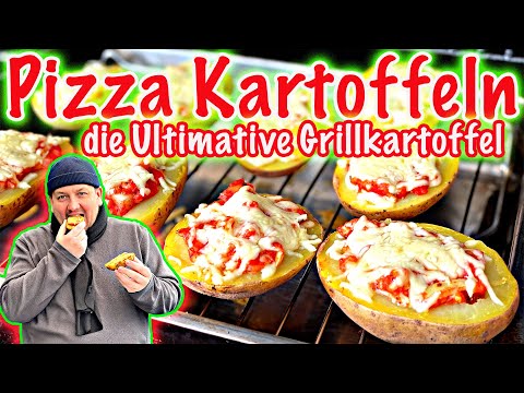 Pizza Kartoffeln die beste Grill Kartoffel als Beilage | The BBQ BEAR