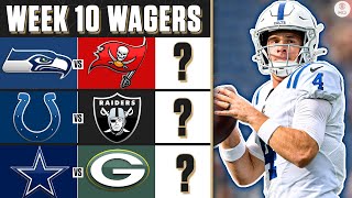 NFL Week 10 BEST WAGERS: Expert Picks, Odds & Predictions for TOP games | CBS Sports HQ