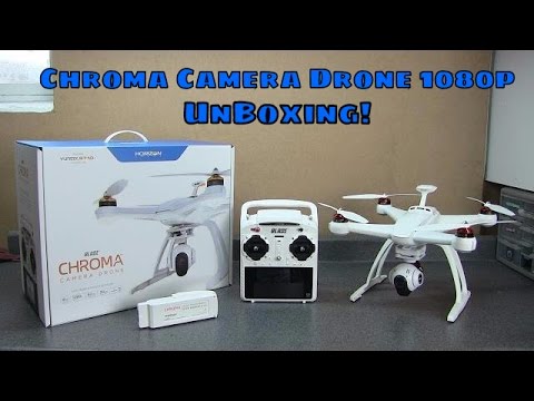 Horizon Hobby Blade Chroma Camera Drone 1080p Unboxing