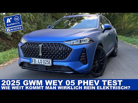 2025 GWM WEY 05 Test & Driving Report - How far can you really go on electric power alone? Plug-i...