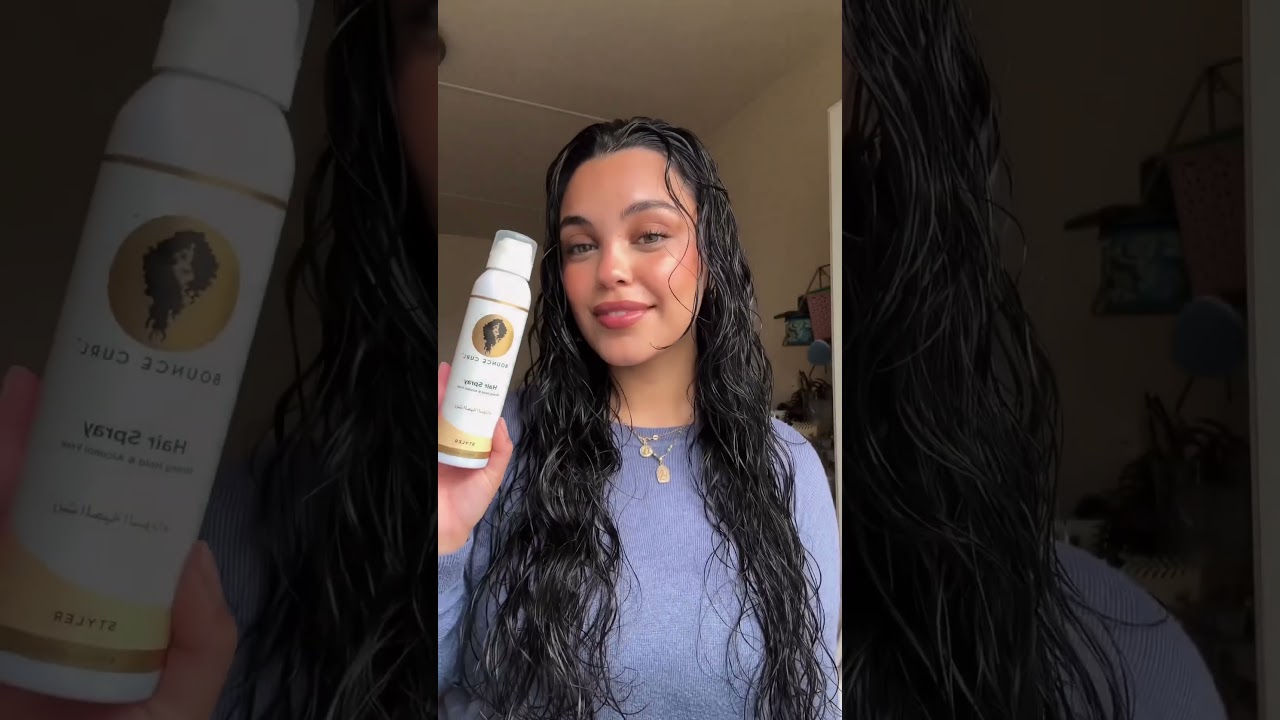 Wavy styling routine 💕 #bouncecurl #wavyhair #wavy #wavyhairstyle