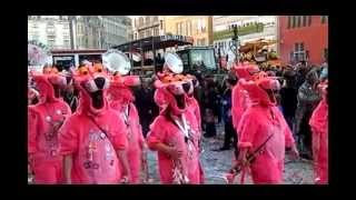 preview picture of video 'Fasching / Karneval / Fasnacht Basel 2012 . PINK PANTHER . switzerland 瑞士 スイス'