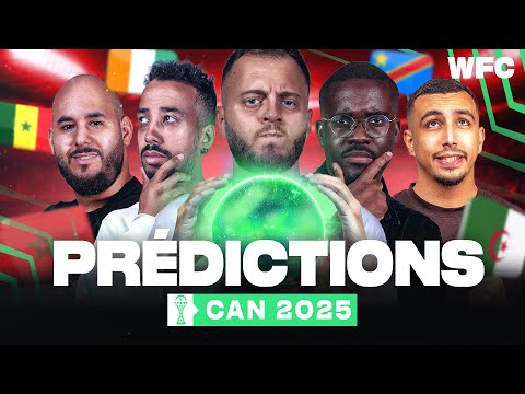⚽ Les prédictions spécial CAN 2025 au Maroc du WFC (Football)