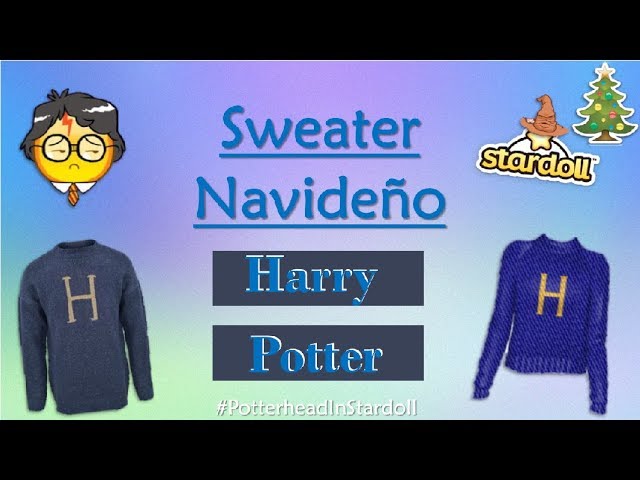 Vídeo relacionado con HARRY POTTER Jersey de Navidad Jersey Azul Unisex Tejido con Letra H de Harry