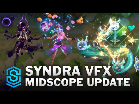 Syndra Midscope Update New VFX | All Skins