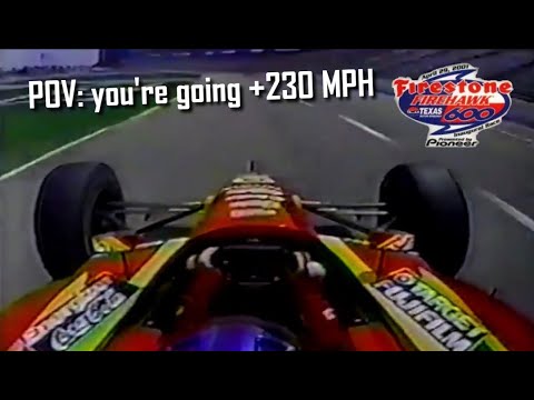Nicolas Minassian's Onboard Qualy Run | 2001 CART at Texas