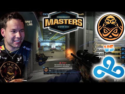 ENCE Allu vs Cloud9 * Nuke - DreamHack Masters Winter Europe 2020 POV