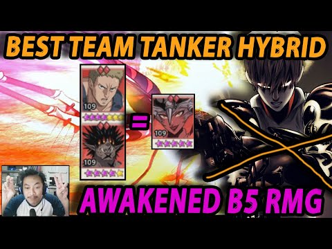 🔥🔥TEAM TANKER HYBRID AWAKENED B5 RMG [TAK TERTEMBUS GENOS] - ONE PUNCH MAN:The Strongest