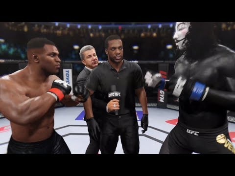 Mike Tyson vs. Vendetta (EA Sports UFC 2) - CPU vs. CPU 🥊