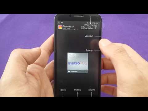 take screenshot with alcatel fierce 2 for metro pc