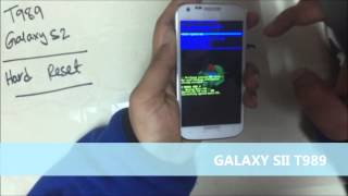 Samsung Galaxy SII T989 Hard Reset Instructions