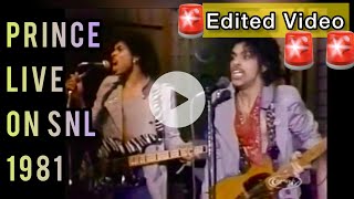 Prince on SNL (1981) Partyup *EDITED VIDEO* @duane.PrinceDMSR