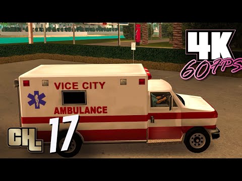 GTA Vice City Definitive Edition (MOD) - [4K/60fps] (100%, With Music) Part 17 - Paramedic