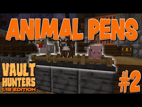 INSANE Animal Pen Makeover! - Vault Hunters 1.18 Minecraft