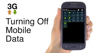 How to Turn Data On and Off on the Jitterbug Touch3 Smartphone