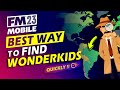 How To Find WONDERKIDS QUICKLY In FM23 Mobile - Top 3 Best Ways !!