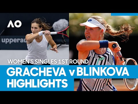 Varvara Gracheva vs Anna Blinkova match highlights (1R) | Australian Open 2021