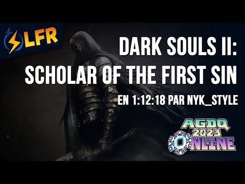 Dark Souls II: Scholar of the First Sin en 1:12:18 (Old Souls) [AGDQ2023]