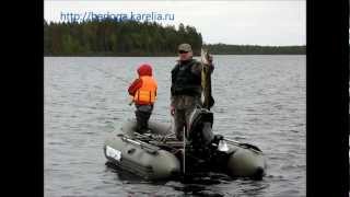 preview picture of video 'Рыбалка в Карелии. Щука. Fishing in Karelia. Pike'