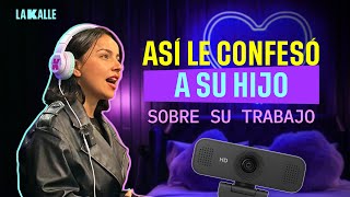 Aida Cortés le confesó a su hijo en qué consistía su actividad; así se dio el momento