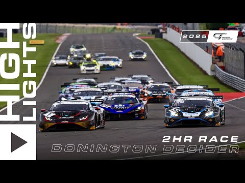 HIGHLIGHTS | Race | Donington Decider | British GT 2025