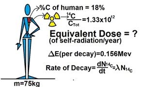 Physics - Nuclear Physics (18 of 22) Biological Effects of Radiation (Self Radiation)