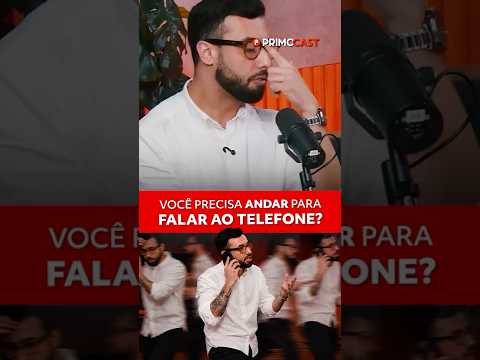 QUEM MAIS PRECISA ANDAR PRA FALAR NO TELEFONE?