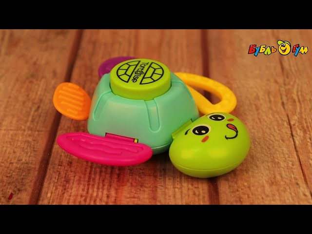 Погремушка Lanson Toys Черепашка  - видео
