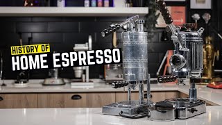 70 YEAR OLD MACHINES: First Home Espresso Machine
