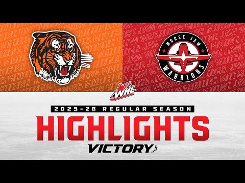 Medicine Hat Tigers at Moose Jaw Warriors 01/03 | WHL Highlights 2025-26