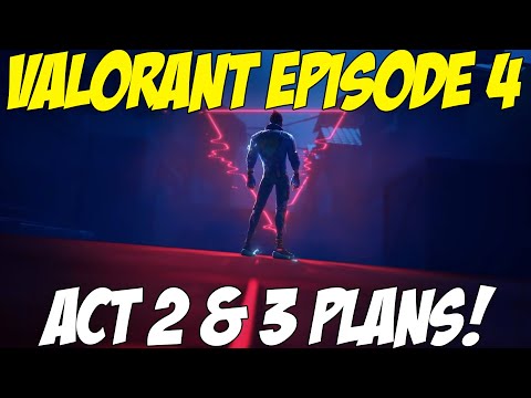 VALORANT EPISODE 4 - ACT II & III Plans! *short and detailed*