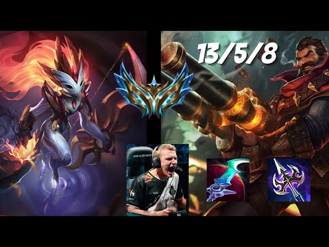 JANKOS Graves Jungle Carry Gameplay  [ Graves vs Kindred 12.17] Graves Buffs