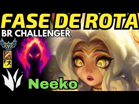 NEEKO JG vs SHACO - BR CHALLENGER - FASE DE ROTA