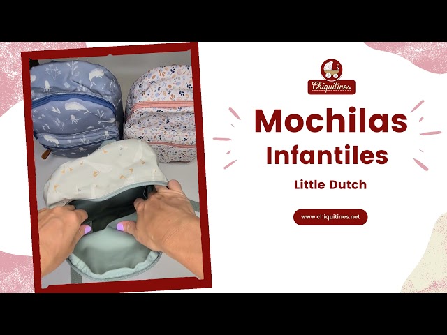 Vídeo relacionado con Little Dutch 4945 Mochila infantil - Little Farm verde (29x22,5x12 cm)