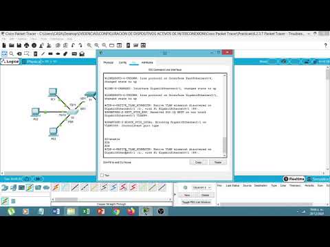 Ejercicio 6.2.3.7 Cisco Packet Tracer Escenario 1