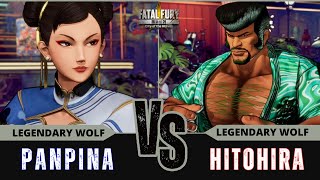 FF:CotW 🐺 PANPINA (Chun-Li) vs HITOHIRA (Marco Rodrigues)⭐Replay Match - FATAL FURY: CotW - 12/25