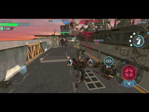 Strider вытаскивает катку. War robots